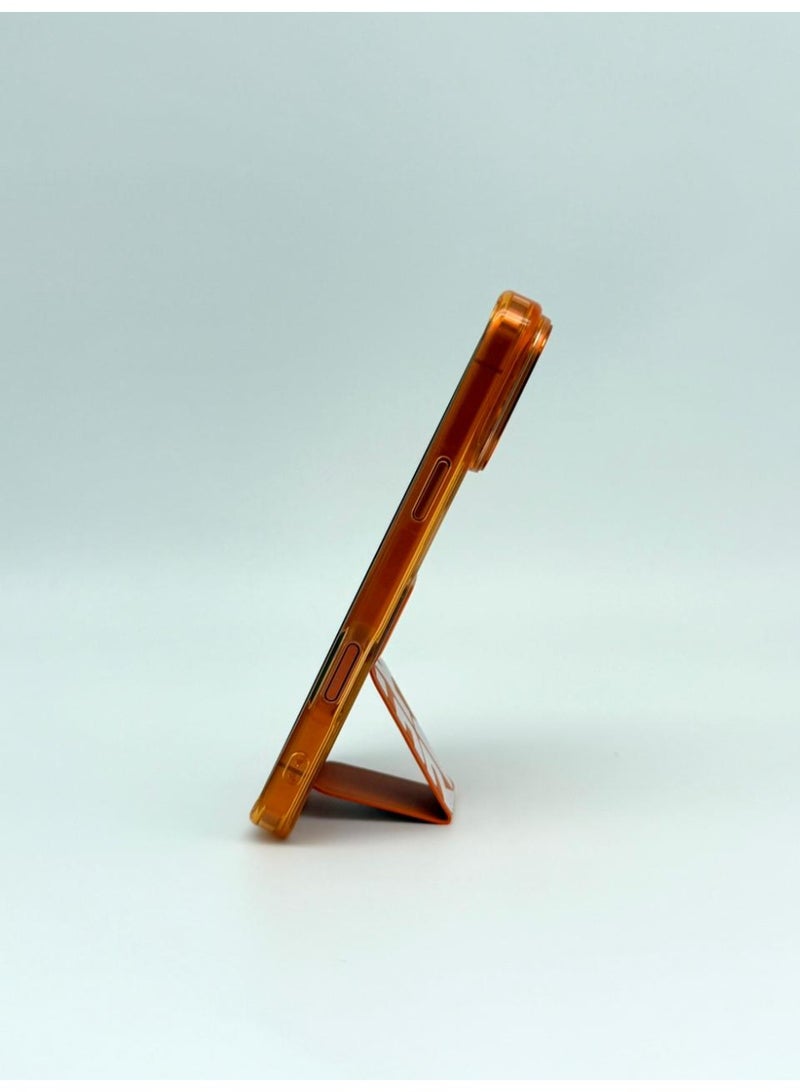 general Mocome Premium Kickstand Case for iPhone 17 Pro – Slim Shockproof Protective Cover with Integrated Pull-Down Stand & Magnetic Compatibility - Image 5